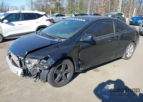 2006 Honda Civic Ex из США, поврежденный, VIN 2HGFG12866H538562
